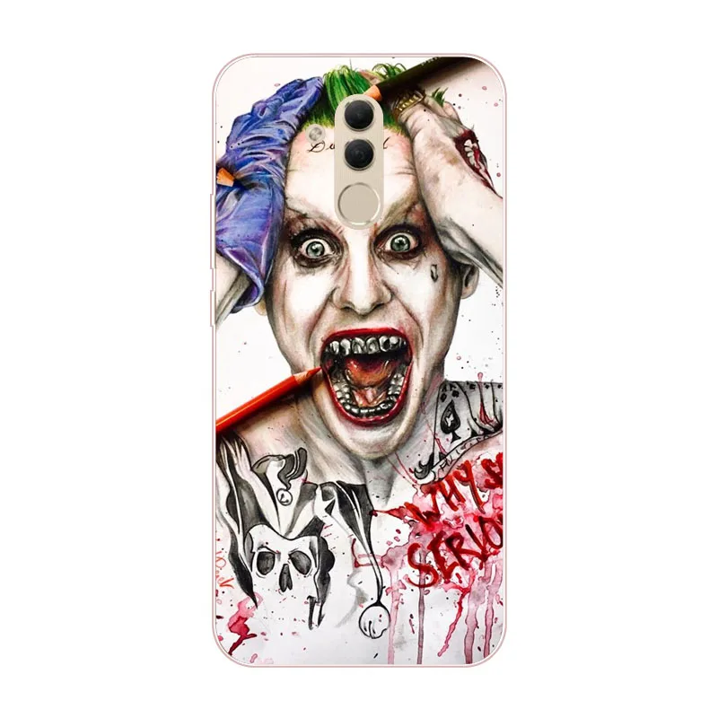 huawei mate 20 lite Case Silicon Painted animals Painting Soft TPU Back Cover for Protect Phone cases shell |