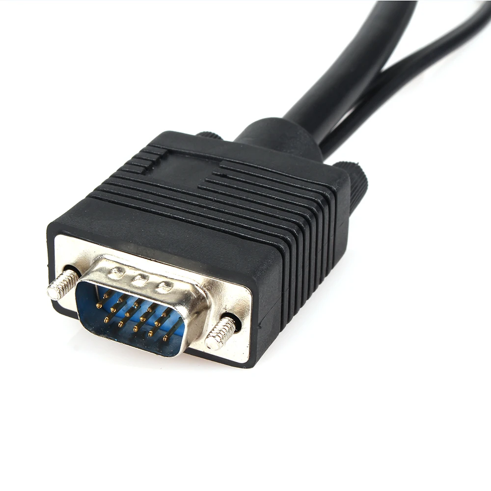 HOTNOW преобразователь из VGA в hdmi + аудио конвертер Кабель vga2hdmi адаптер для hdtv pc|vga to|vga
