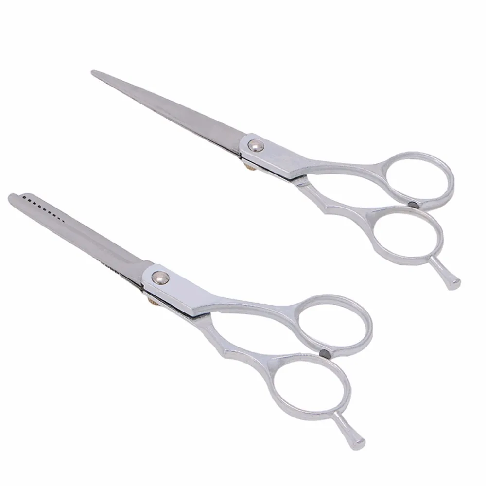 Профессиональные Парикмахерские ножницы для филировки волос серебристые 15 см/16