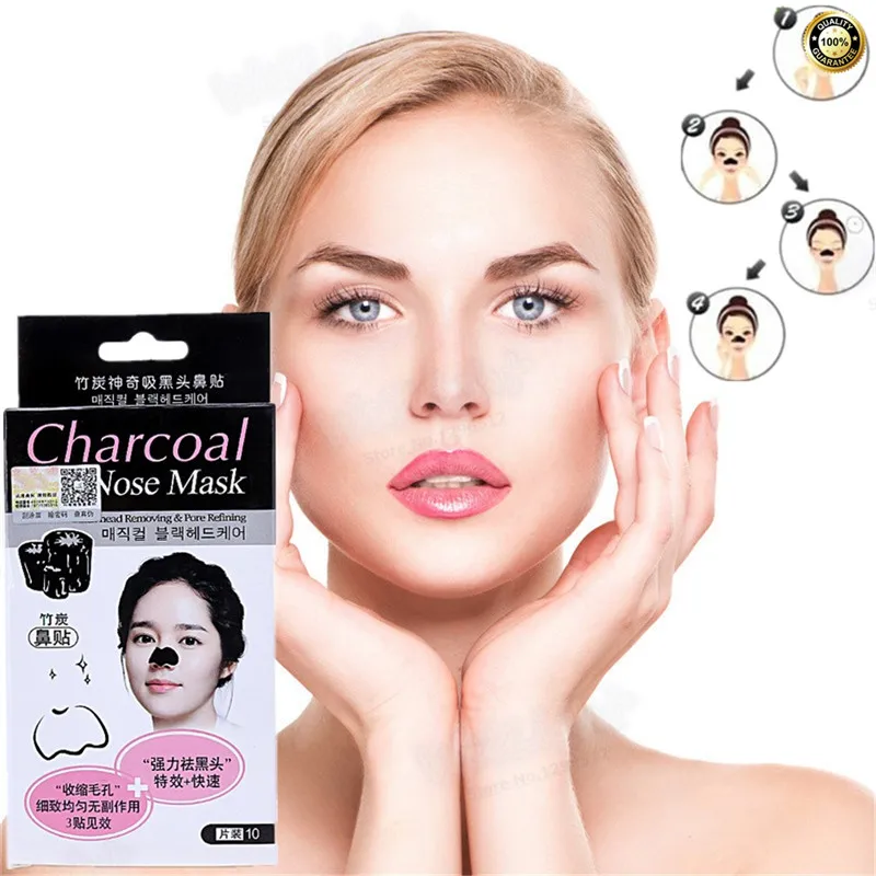 Черная маска всасывания черный для удаления черных точек эффективного нос