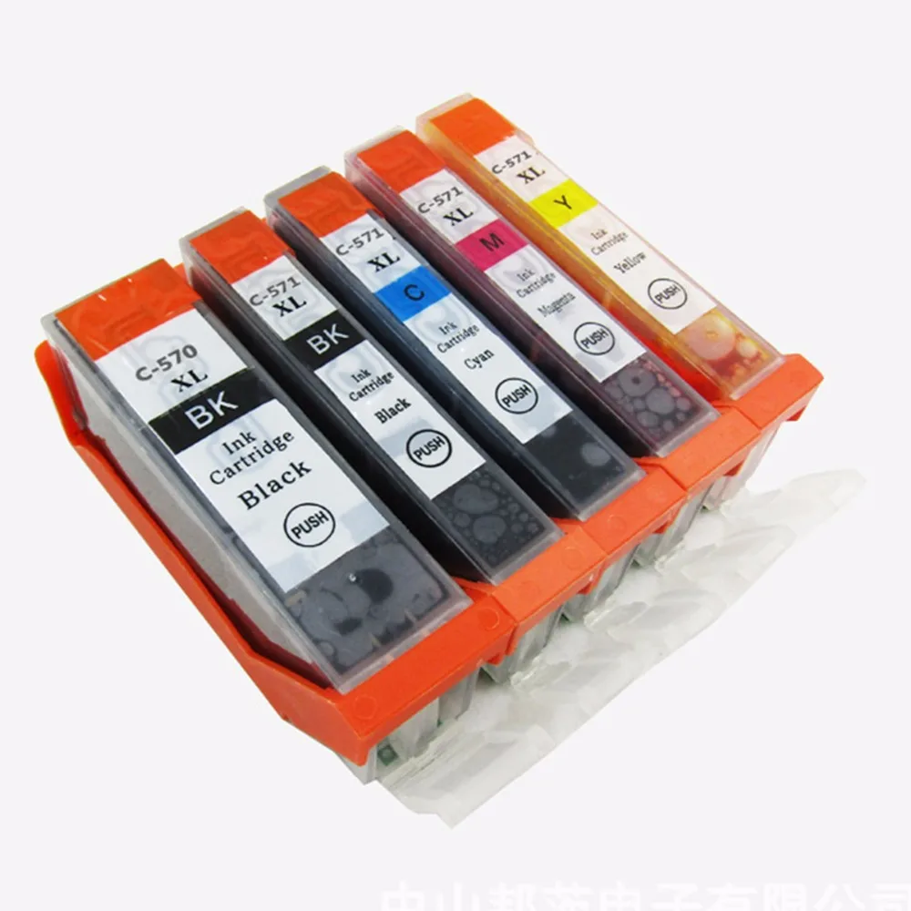 PGI570 PGI 570 570XL CLI 571 Замена чернильных картриджей для Canon MG6850 MG6851 MG6852 MG6853 MG7750 MG7751 MG7752|ink