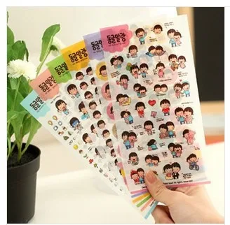 12 листов наклейки для сотового телефона|stickers kawaii|scrapbooking stickersstickers scrapbooking |