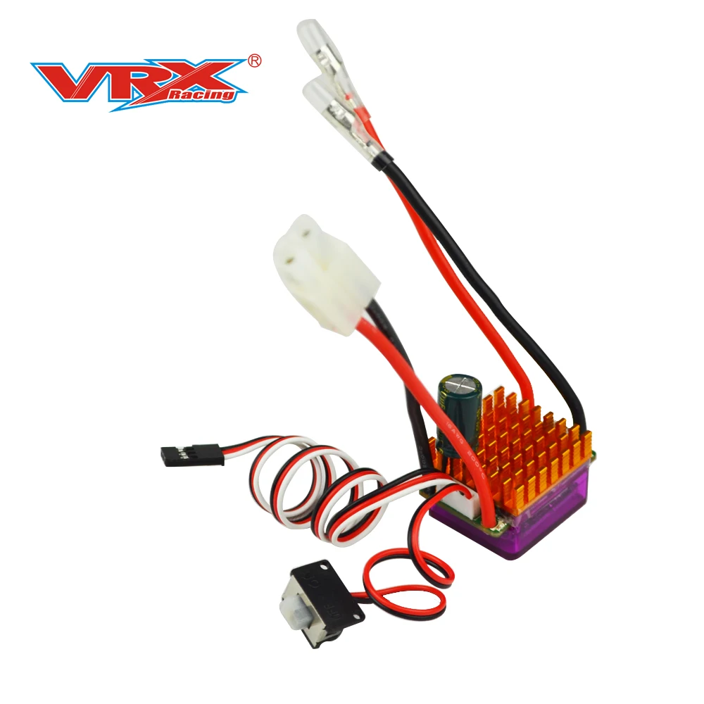 

Водонепроницаемый матовый ESC с грязеотталкивающим переключателем для 1/10 Traxxas HPI Redcat Tamiya RC грузовик, багги, короткий курс грузовик и Rock Cra