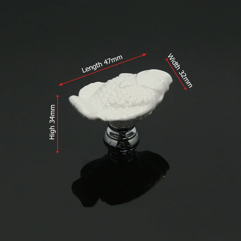 

Керамические ручки KAK с мультяшными рыбками