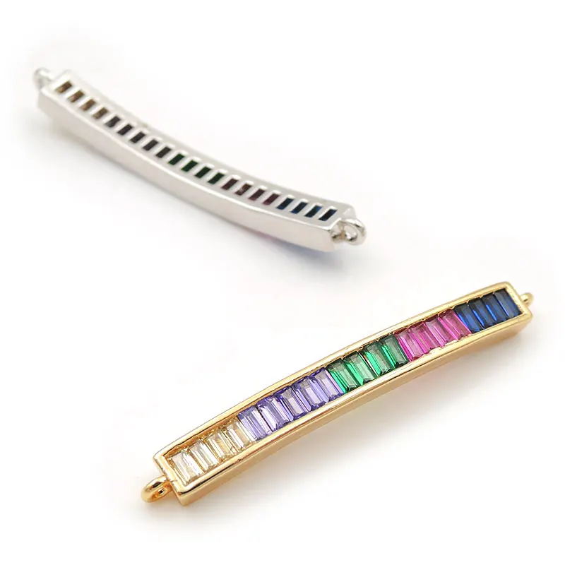 40*4*2 мм микро Прикрепите Фотоэлементы смешанных цветов дуговой стержень