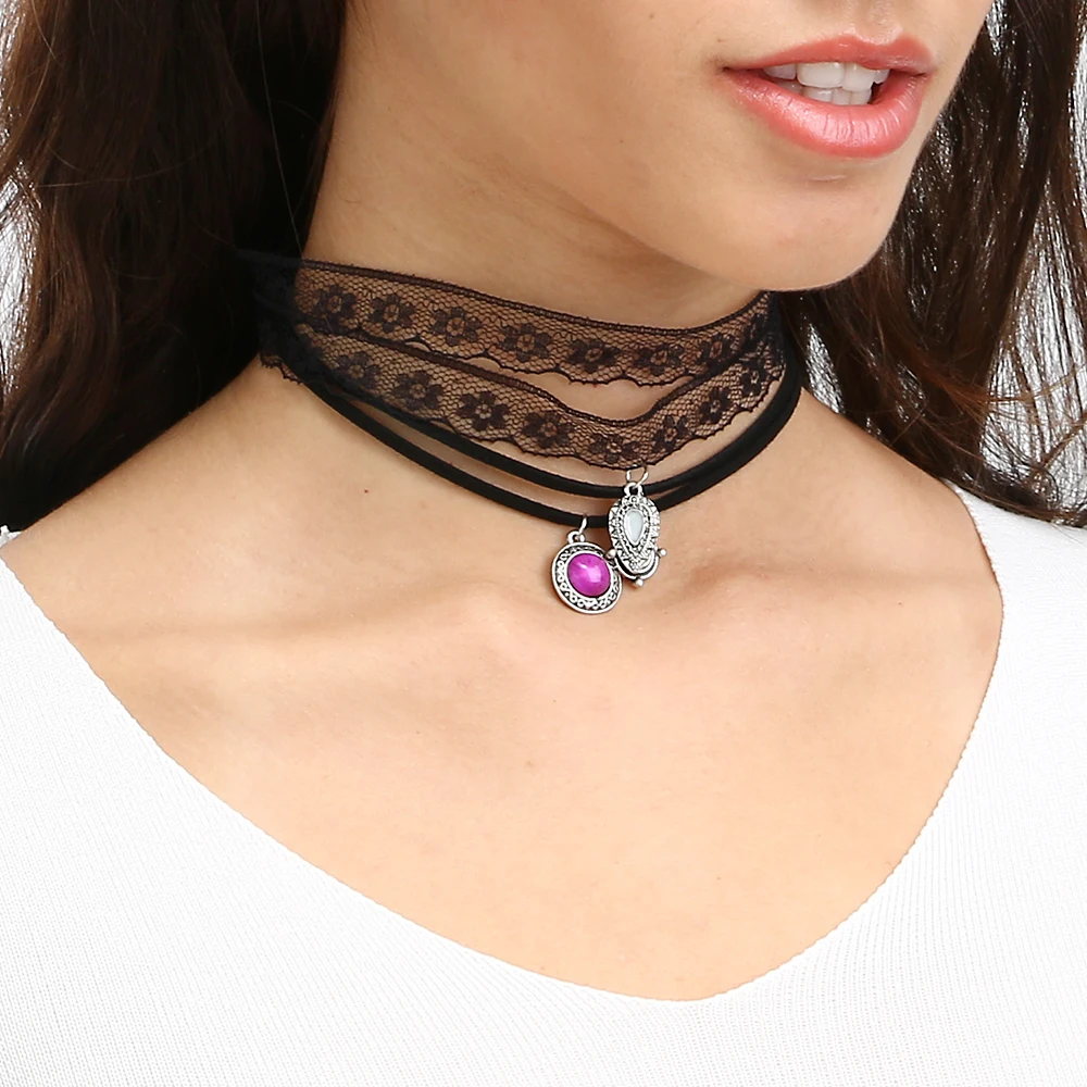 IF YOU 6 видов модные Boho Короткие ожерелье золотого цвета кристалл чокер с листьями ожерелья для женщин Свадьба День рождения ювелирные изделия с чокерами