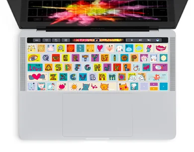 Зеленый Чехол-клавиатура для Apple Macbook Pro MAC Air 12 13 15 retina, мягкие наклейки на клавиатуру, защита от пыли и воды, чехол для клавиатуры - Цвет: Зеленый