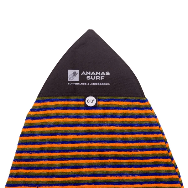 Orange-Blue-Green Ananas серфинга носок точка нос мягкий чехол мешок кайт wakesurf фольга доска Защитная 6'" 180 см стрейч ткань - Цвет: Orange-Blue-Green