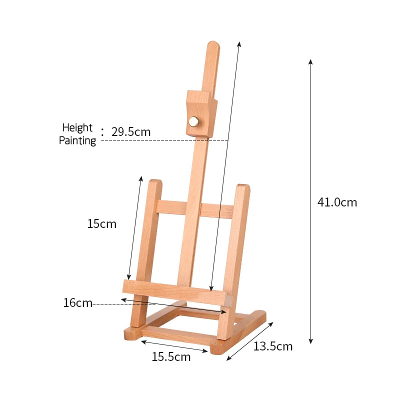 Чертеж настольного мольберта