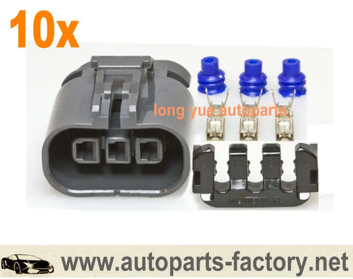 Longyue 10 шт. 3-сторонний R32 RB20/25 R33 S1 RB25 и RB26 Датчик положения дроссельной заслонки TPS