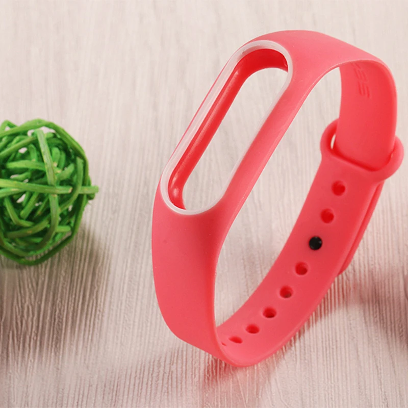 Torntisc двойной цвет ремешок для Xiaomi mi band 2 сменный смарт браслета браслет умные