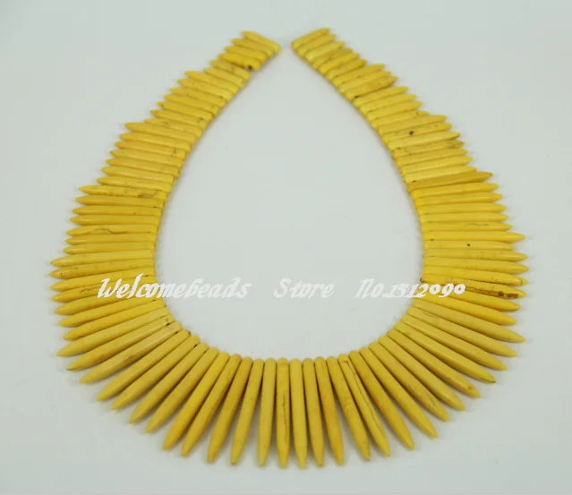 95 шт./str Самые продаваемые ювелирные изделия желтый Howlite Tur Цитата натуральные