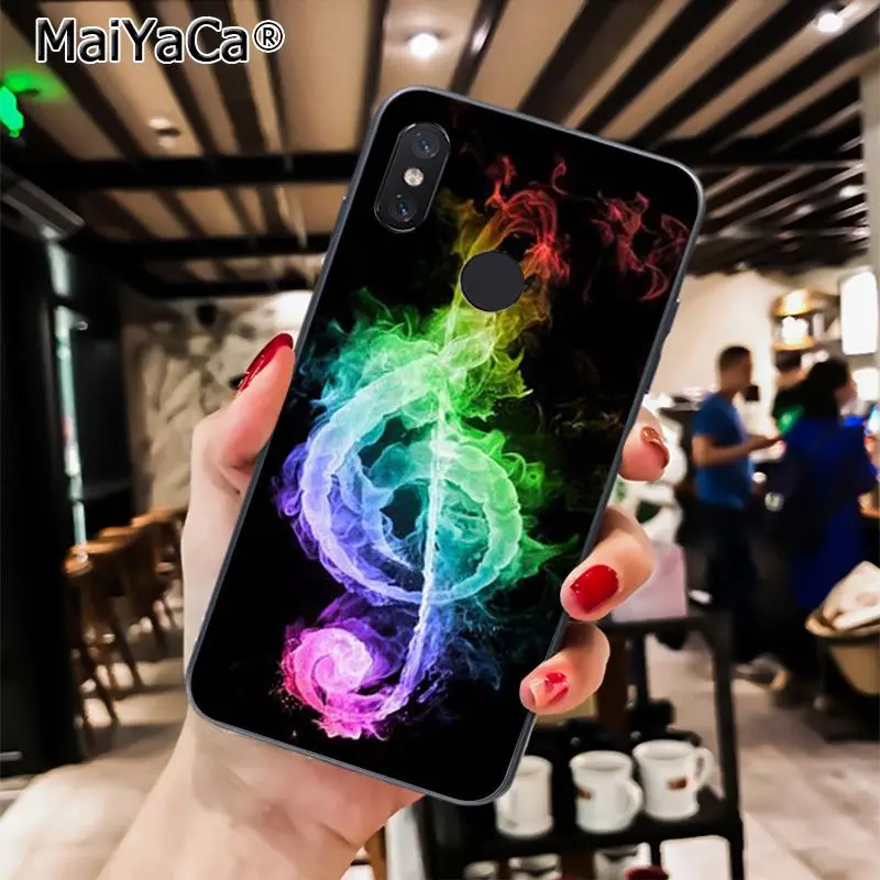 MaiYaCa музыкальные ноты Скрипка Музыкальный Чехол для телефона Xiaomi Redmi8 4X 6A S2 7A 5A Redmi 5
