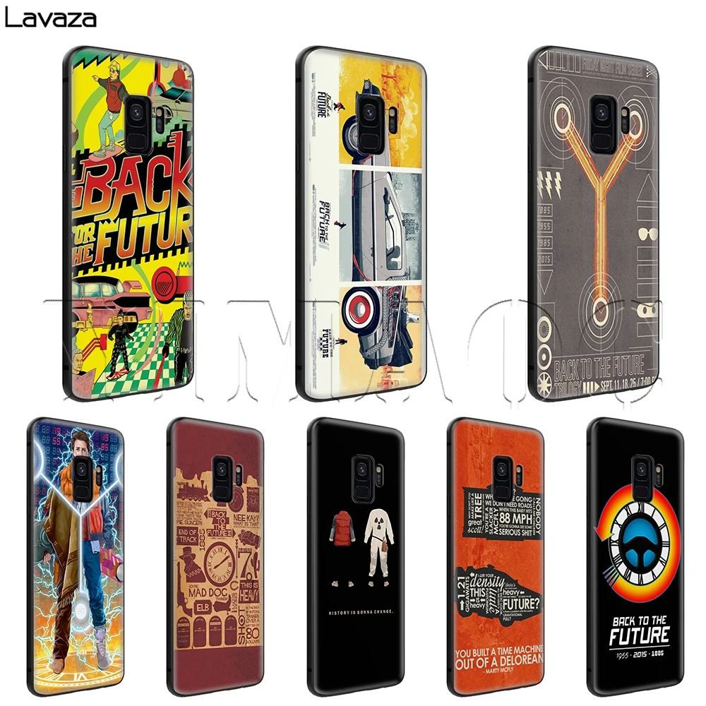 Lavaza Back To The Future Case for Samsung Galaxy Note 10 Plus A10 A30 A40 A50 A70 M20 A20 A20S A10S A30S A50S |