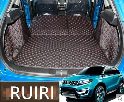 Хорошие качественные маты! Специальные автомобильные коврики для багажника Suzuki