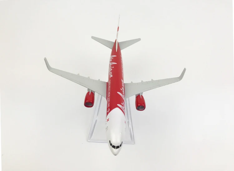 AirAsia Boeing 737 самолет 16 см металлический сплав литья под давлением 1:400 игрушечные модели самолетов для детей модель аэроплана MX22