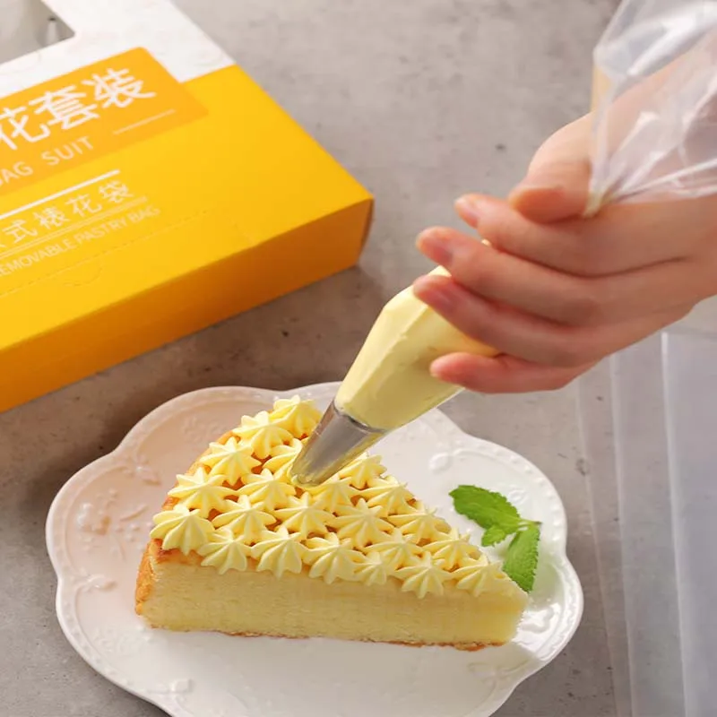 Десерт торт цветок мешок Детская пищевая добавка растворимые бобы инструмент