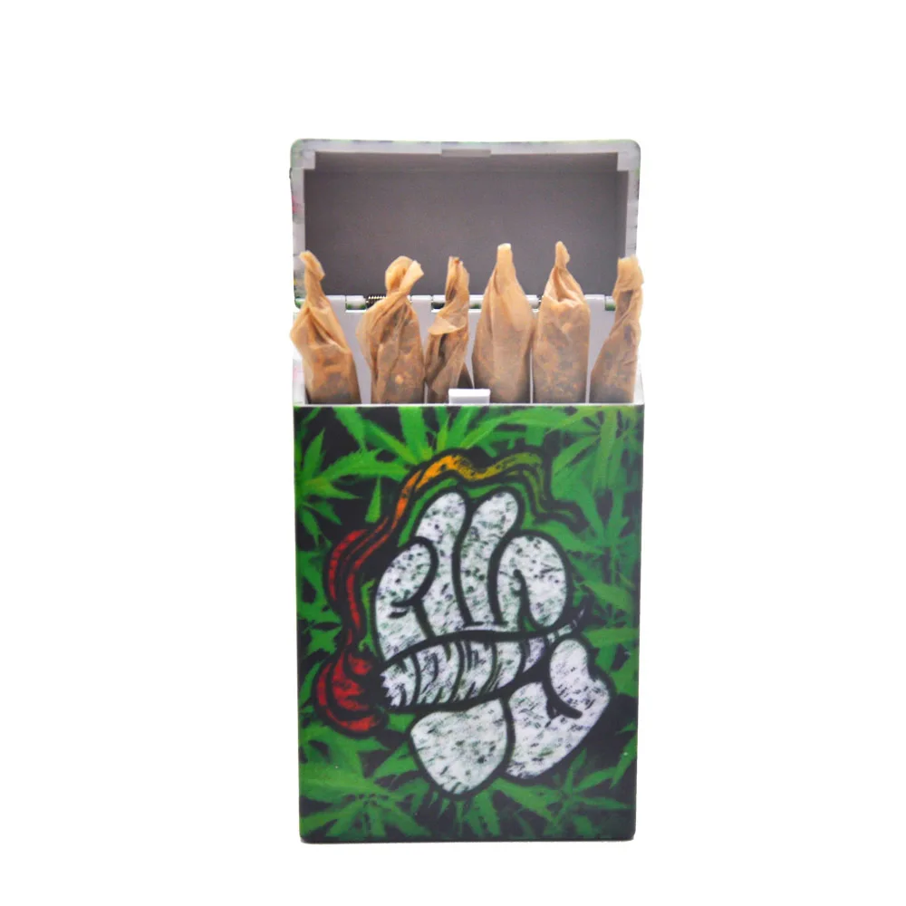 HORNET Premium Thin Plastic Cigarette Case Cover 87MM*55MM*22MM For Thin Cigarettes Case Holder Hard Tobacco Box Case Cover