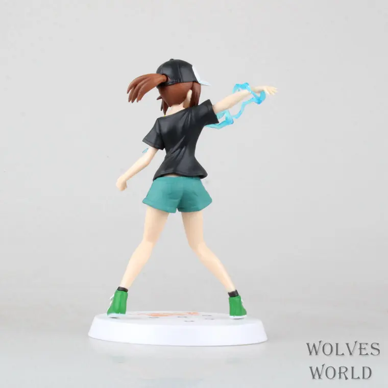 Huong Аниме Фигурка 20 см Toaru Kagaku No Railgun Misaka Mikoto PVC Acion фигурка Коллекционная модель