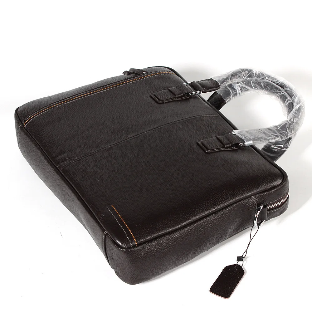 Новый роскошный брендовый деловой мужской портфель из 100% коровьей натуральной