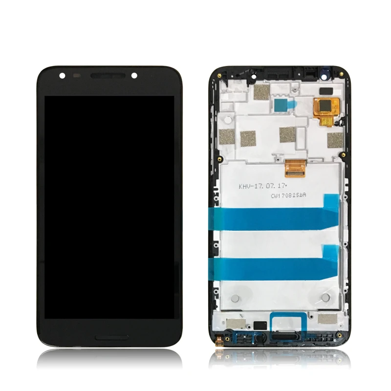 Для Alcatel A30 Fierce Plus 5049 5049Z 5049W OT5049 ЖК-экран + сенсорный датчик в сборе с рамкой для OT LCD