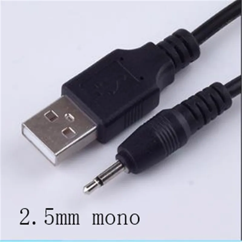 100 шт./USB к 2 5 аудиокабелю белый цвет Φ DC2.5 мм аудиоштекер зеркальная гарнитура