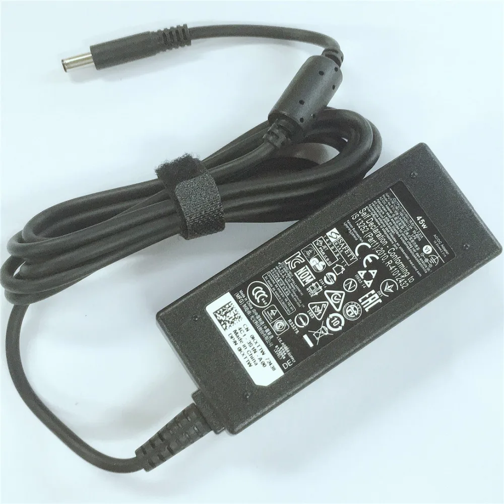 7XINbox 19 5 V 2.31A 45W DA45NM140 LA45NM140 HA45NM140 оригинальный адаптер для Dell Inspiron 11 3000 15 7000 зарядное