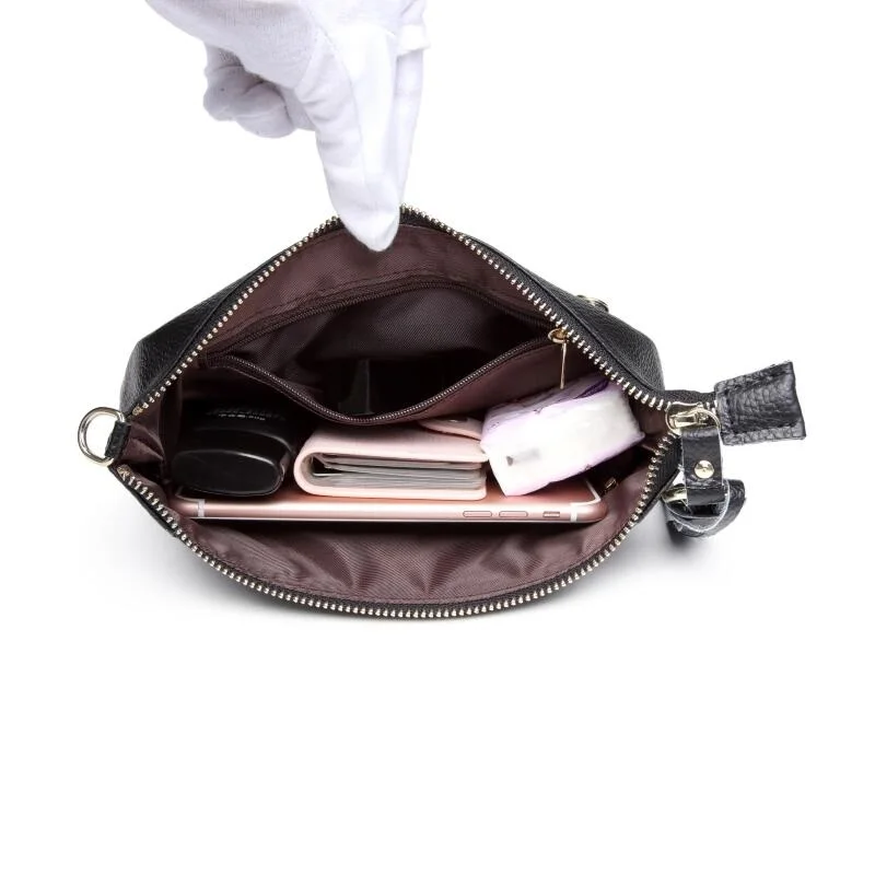 Bolsos Mujer 100% натуральная кожа женские сумки-мессенджеры известный бренд женская
