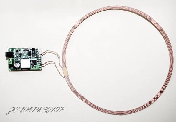 Схема беспроводного зарядного модуля с дистанционным управлением 50 Вт (&gt мм)