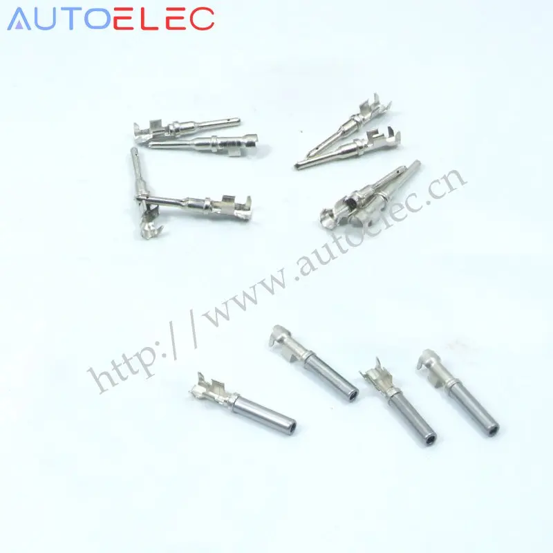 1062-16-0122 200Pcs female &amp 1060-16-0122 male Pin waterproof electrical U-barrel Crimper terminals for Deutsch Connector |
