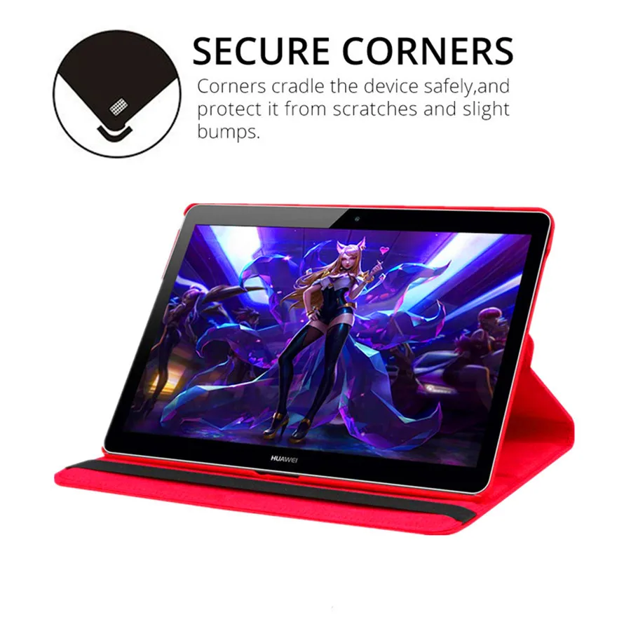 Чехол для Huawei MediaPad T3 10 AGS W09 L09 9 6 чехол Honor Play Pad 2 ''+ пленка|9.6 case|360 rotatingcase for tablet |