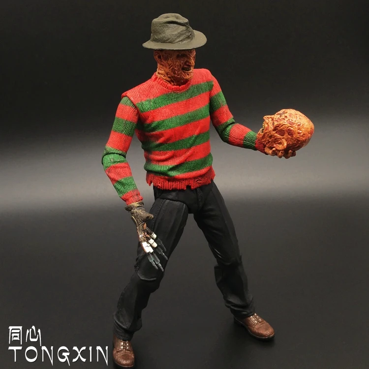 Freddy Krueger фигурка модель для "Кошмар на улице Вязов" шарнир может двигаться Кукла Фильм человек модель украшения фигурка игрушки подарок