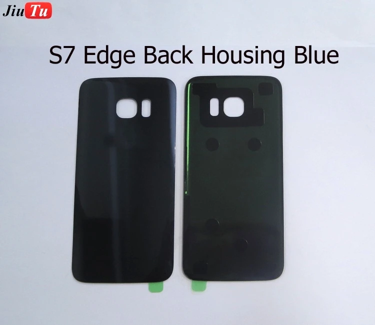 Задняя крышка батарейного отсека 2 шт./лот для Samsung Galaxy S7 Edge G935 G935F стеклянная