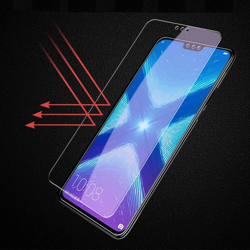 Полный охват экрана для HUAWEI Honor 8X ударопрочный закаленное стекло экран