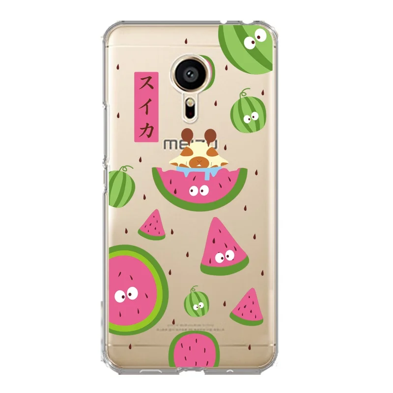 Monkey Soft Clear TPU Phone Case For meilan MX6 pro6 U20 U10 A5 M5 M5S E E2 Leave Love Flora Printed Coque Cover Free Shipping | Мобильные