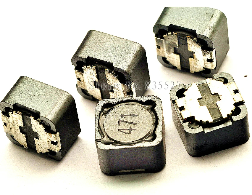 

50 шт./лот экранированный индуктор 12*12*7 UH 470smd Силовые индукторы печать 471 CD127