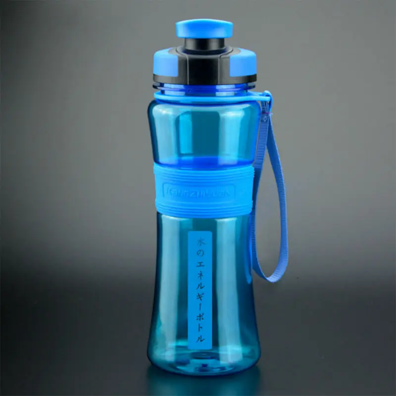 550 мл пластиковый шейкер бутылки портативная Спортивная бутылка для воды с