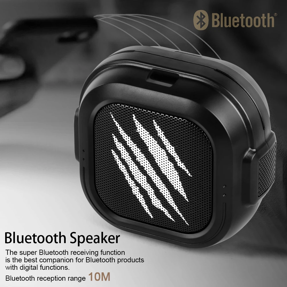 TOPROAD Мини Bluetooth динамик Портативный беспроводной стерео динамик s звуковая коробка Mp3 плеер Поддержка TF карты громкой связи