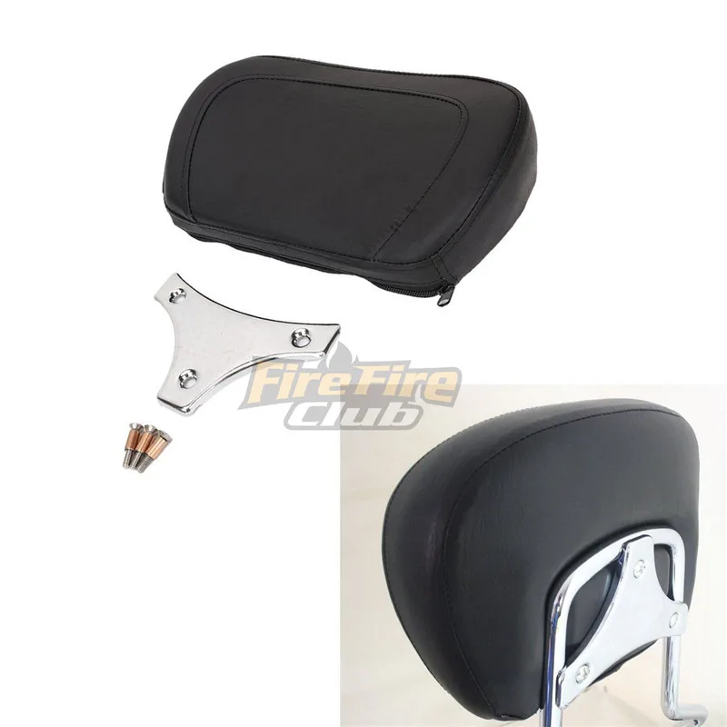 Съемная подкладка для спинки пассажира sнашу модель мотоцикла черного и