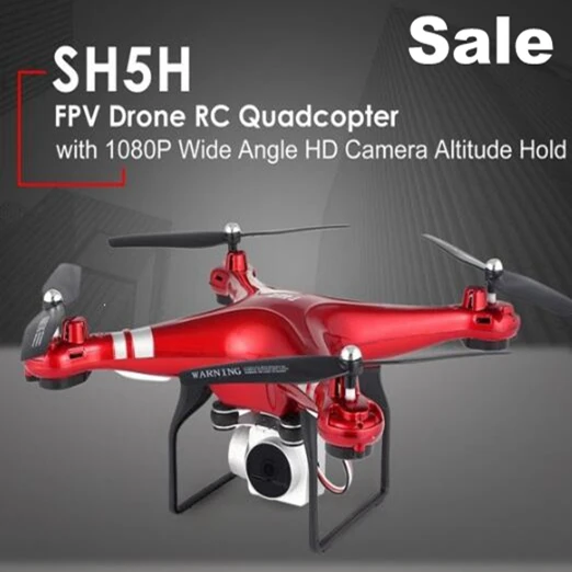 Обновленный SH5H Радиоуправляемый Дрон Квадрокоптер вертолет Wifi FPV широкоугольный