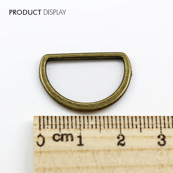 Металлические Античные Кольца d образной формы с пряжкой 20 мм для мешков крючки