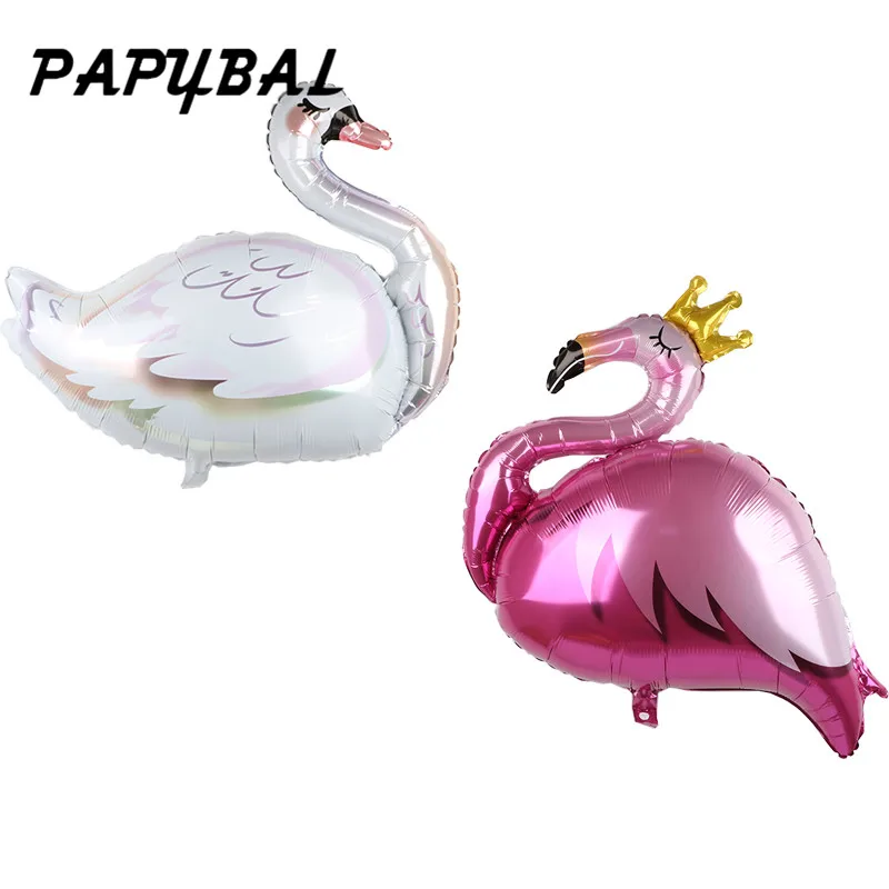 1 шт. корона Розовый фламинго Корона фольгированные воздушные шары в стиле INS