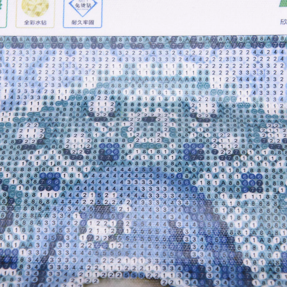 5D алмазная вышивка круглая Алмазная мозаика из полимера религиозная картина