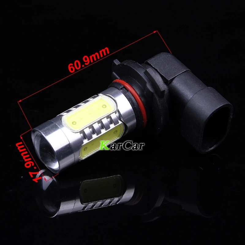 Чип SENZEAL 11 Вт 9005 HB3 CREE чип R5 + COB с объективом мощная светодиодная Автомобильная
