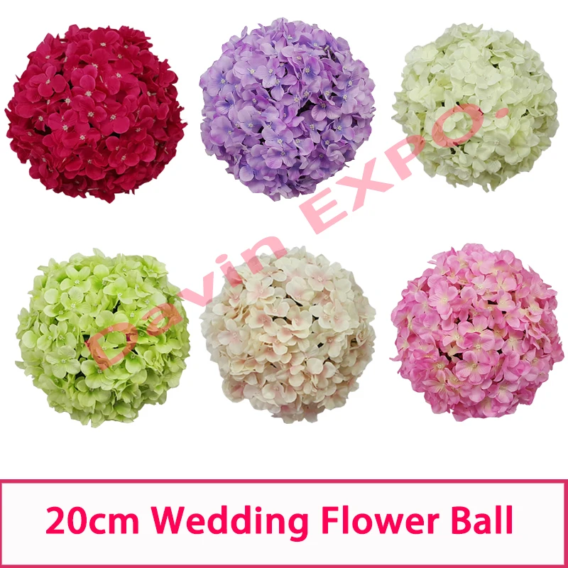 

20 см День рождения Декорации для свадьбы цветок гортензии шар Рождественское украшение дома вечерние свадебные целование мяч