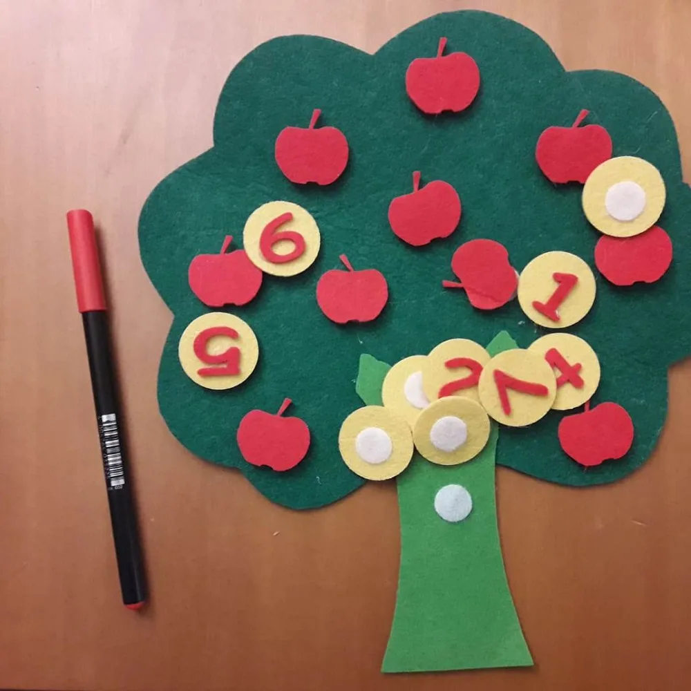 DIY обучающие цифровые когнитивные соответствующие ремесленные игрушки для детей