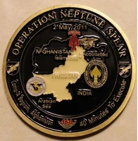 dhl free shipping 50pcslot operation neptune spear 160th soar seal team 6 navy commemorative challenge coin