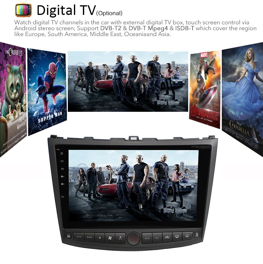 Asvegen Автомобильный DVD Радио мультимедийный плеер для Lexus is250 IS200 IS300 Android 8,1 10,2 дюймов gps навигация с Bluetooth 2 Гб+ 32 ГБ