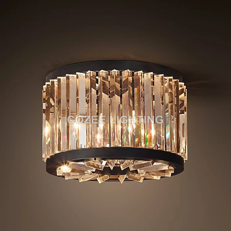 Vintage Chandeliers LED Lighting Modern Crystal Prism Chandelier Light lustres de cristal for Home Hotel Wedding Decoration | Лампы и