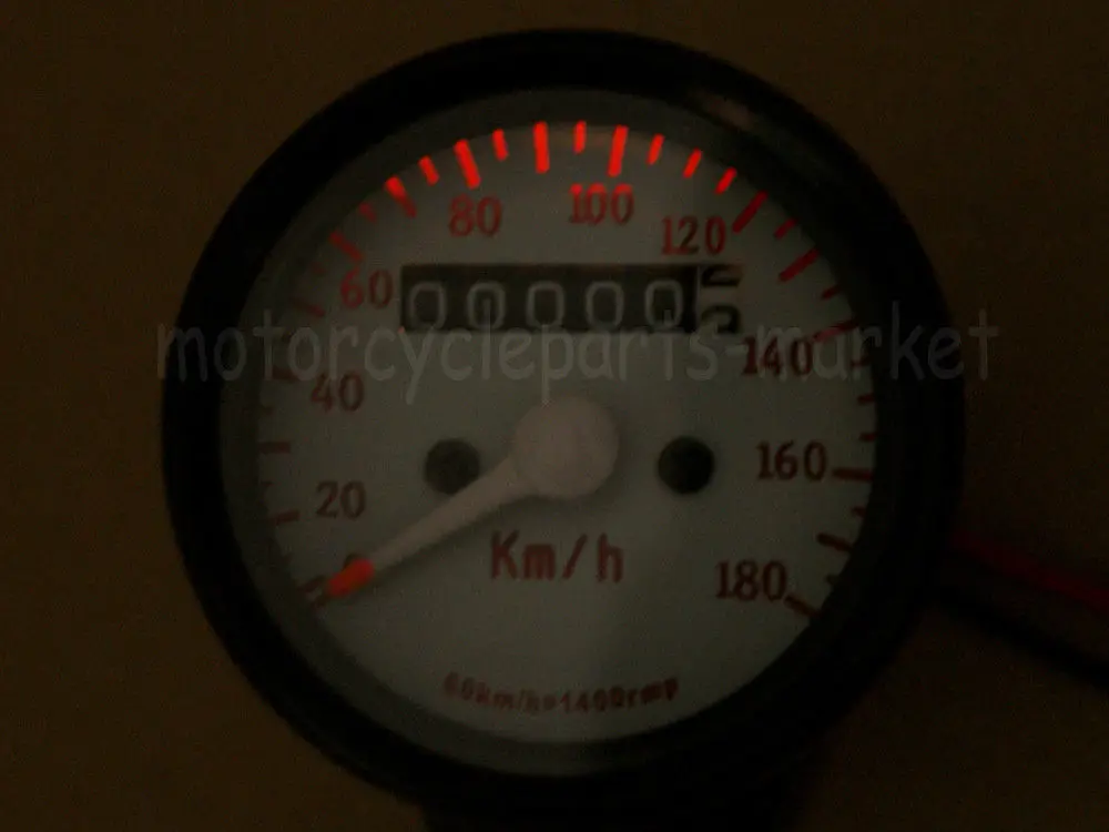 Универсальный черный мотоцикл CG 125 в стиле ретро модифицированный одометр KMH